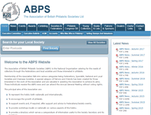 Tablet Screenshot of abps.org.uk